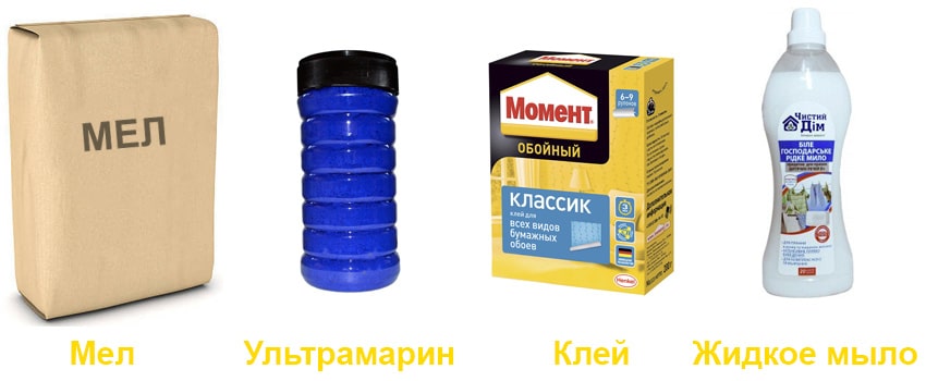 Как разводить мел для побелки стен и потолков